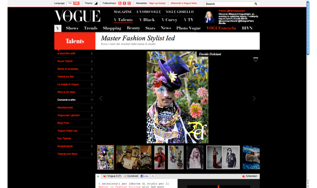 Vogue Award Photography